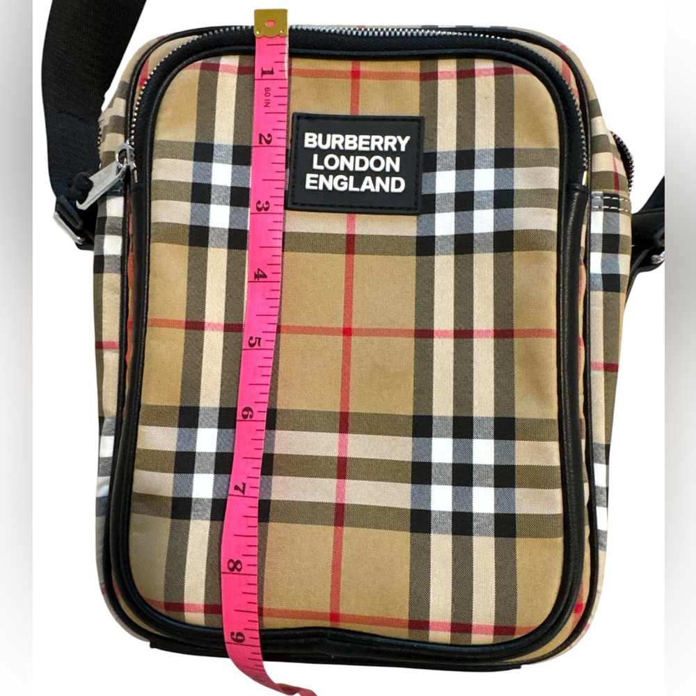 Burberry Tan and Black messenger bag - Picture 8 of 9